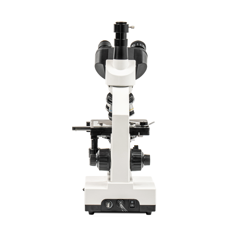 XSP-100SM Microscopio biológico multiusos con cabezal trinocular sin compensación