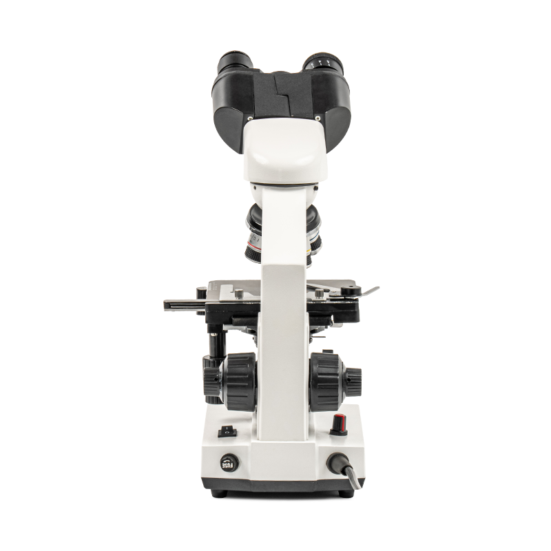 XSP-104B Microscopio biológico binocular con lente objetivo 4 para laboratorio estudiantil