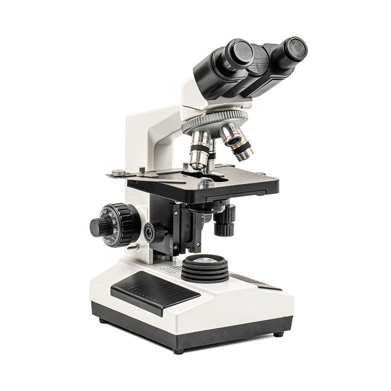 XSZ-207 Microscopio binocular con cabeza binocular sin compensación de inclinación de 30°