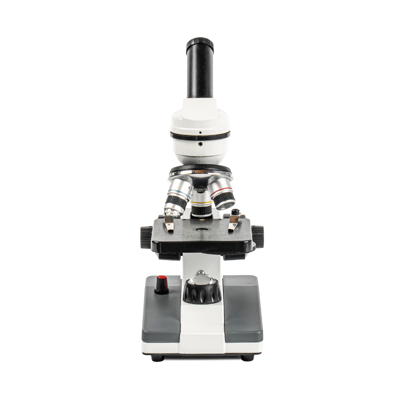 XSP-116L Microscopio trinocular acromático con ocular de campo amplio para biología