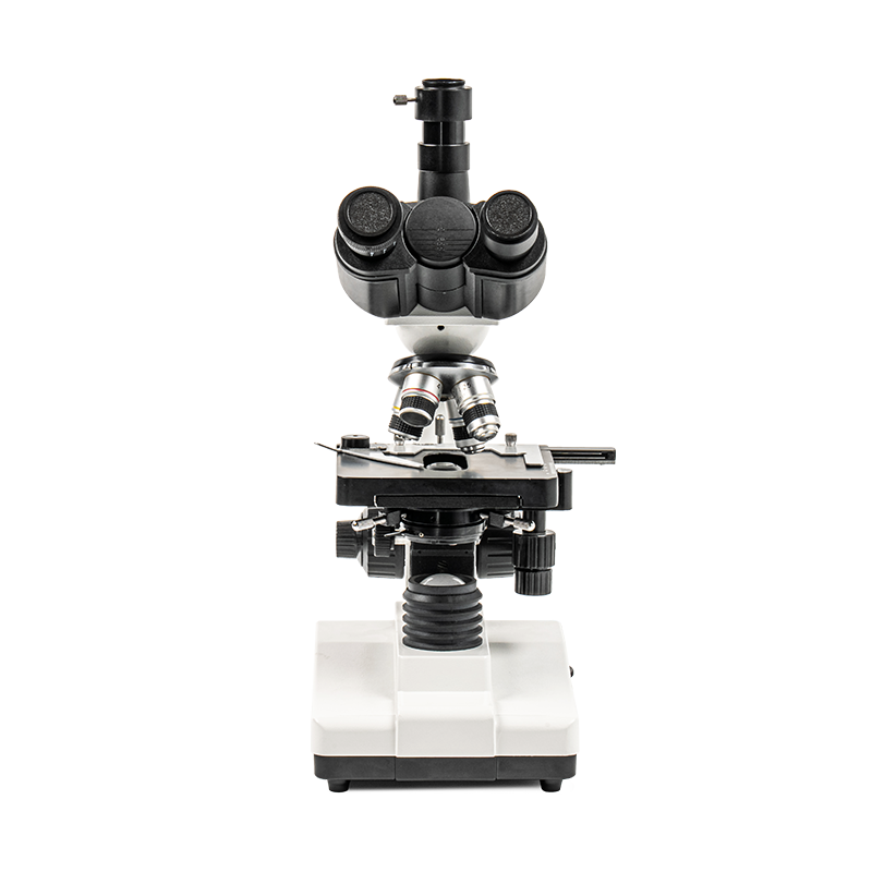 XSP-100SM Microscopio biológico multiusos con cabezal trinocular sin compensación