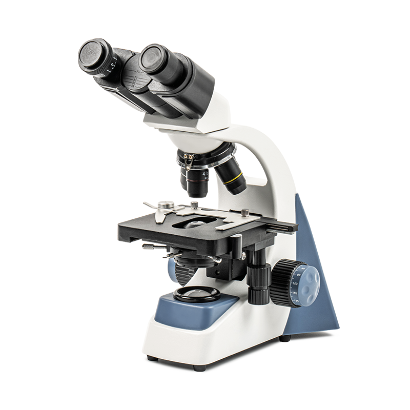 XSP-500E Microscopio binocular con platina mecánica de doble capa