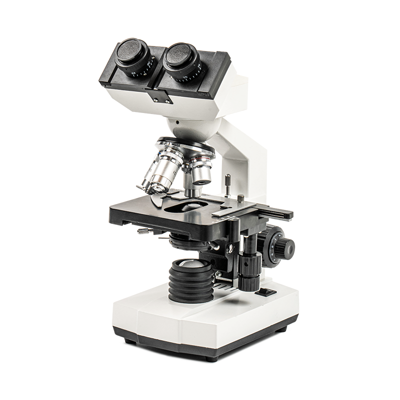 XSP-104E Microscopio de cabeza binocular deslizante inclinado a 45°