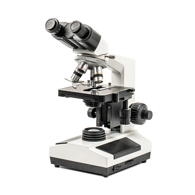 XSZ-207 Microscopio binocular con cabeza binocular sin compensación de inclinación de 30°